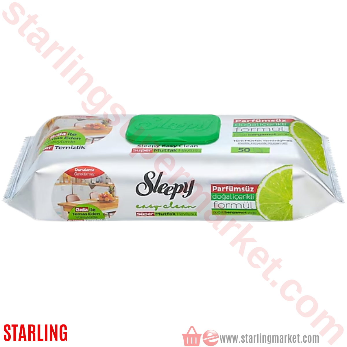 SLEEPY MUTFAK HAVLUSU BERGAMOT 50 LI