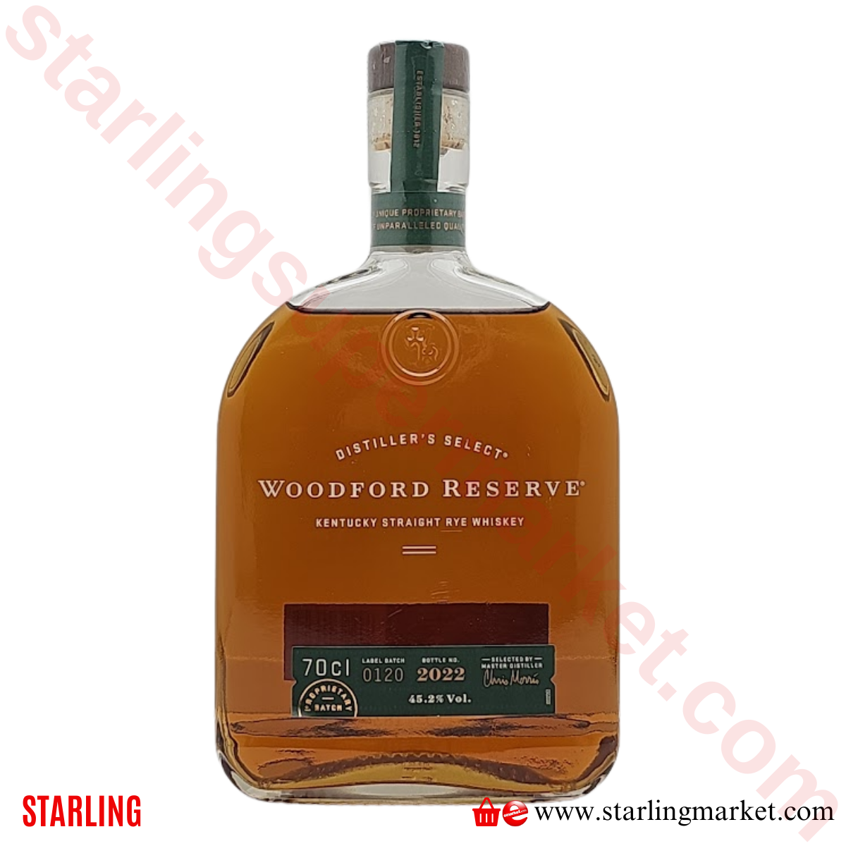 WOODFORD WHISKY RESERVE RYE 70 CL