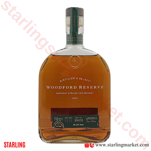 WOODFORD WHISKY RESERVE RYE 70 CL