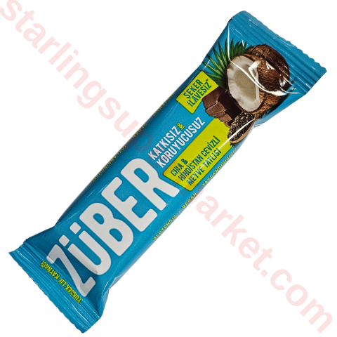 ZUBER BAR CHIA-HINDISTAN CEVIZILI 40 G