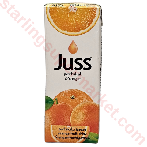JUSS MEYVE SUYU PORTAKAL NEKTARI 200 ML