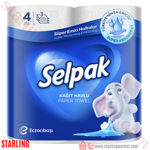 SELPAK HAVLU 4 LU