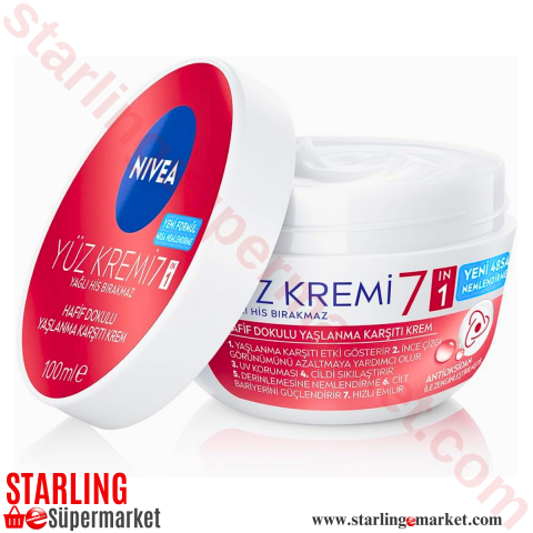 NIVEA YUZ BAKIM KREMI YAS KARSITI 100 ML