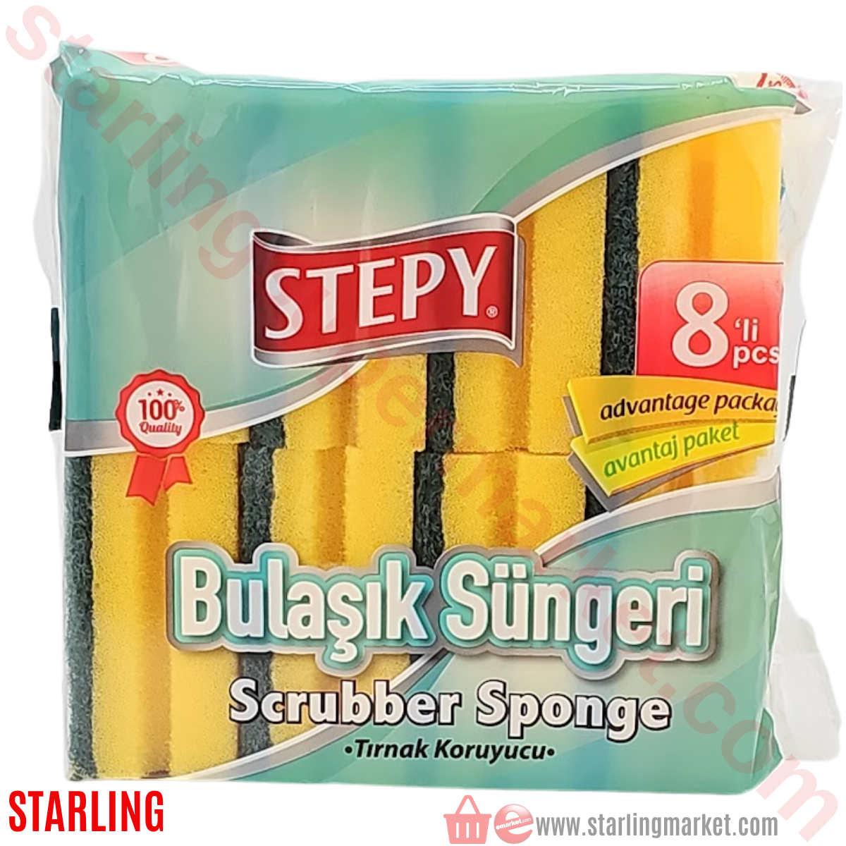 STEPY BULASIK SUNGERI OLUKLU 8 LI