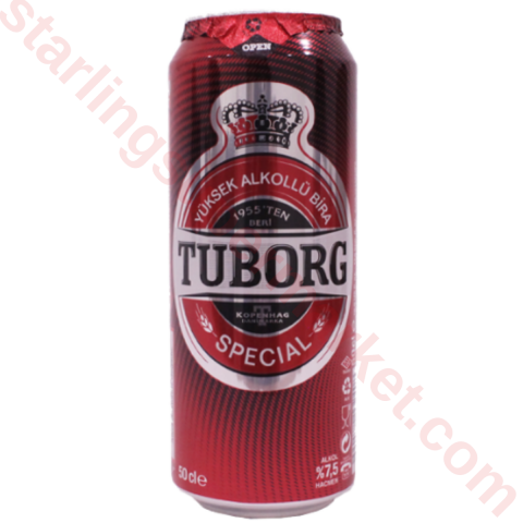 TUBORG BIRA SPECIAL KUTU 50 CL 4 LU