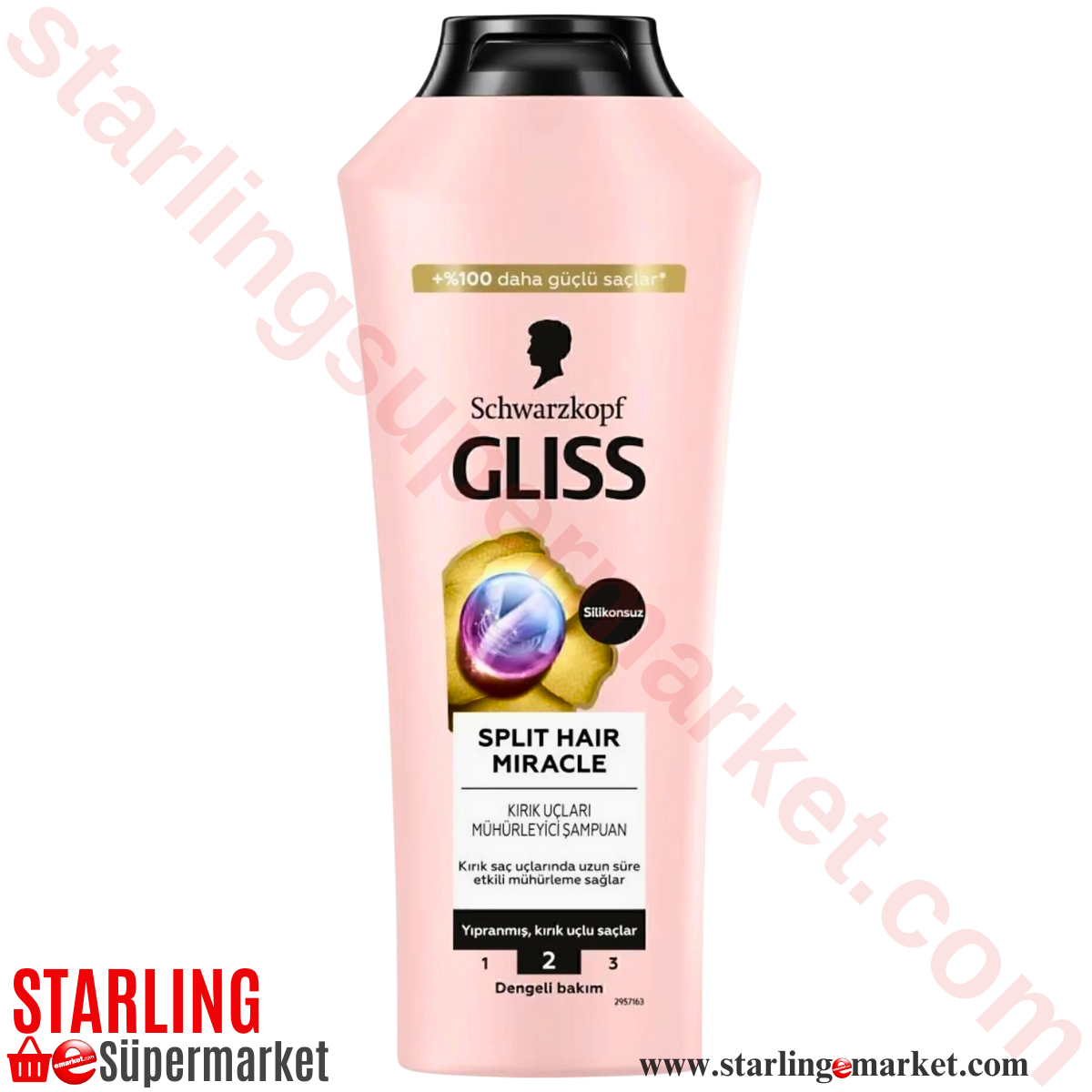 GLISS SAMPUAN SPLIT HAIR MIRACLE 400 ML