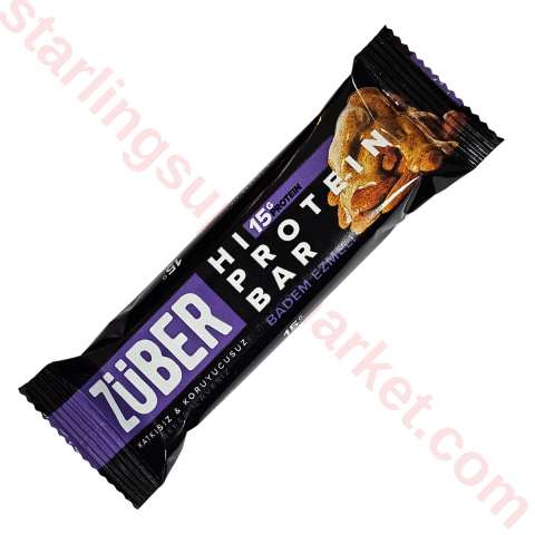 ZUBER PROTEIN BAR HI BADEM EZMELI 45 G