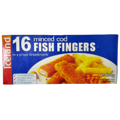 ICELAND BALIK FISH FINGER 16 LI 400 G