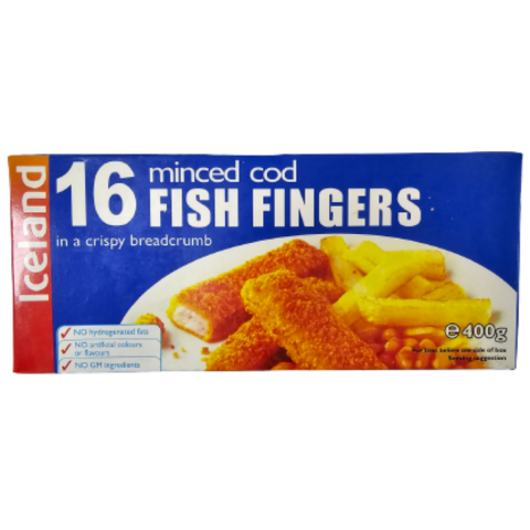 ICELAND BALIK FISH FINGER 16 LI 400 G