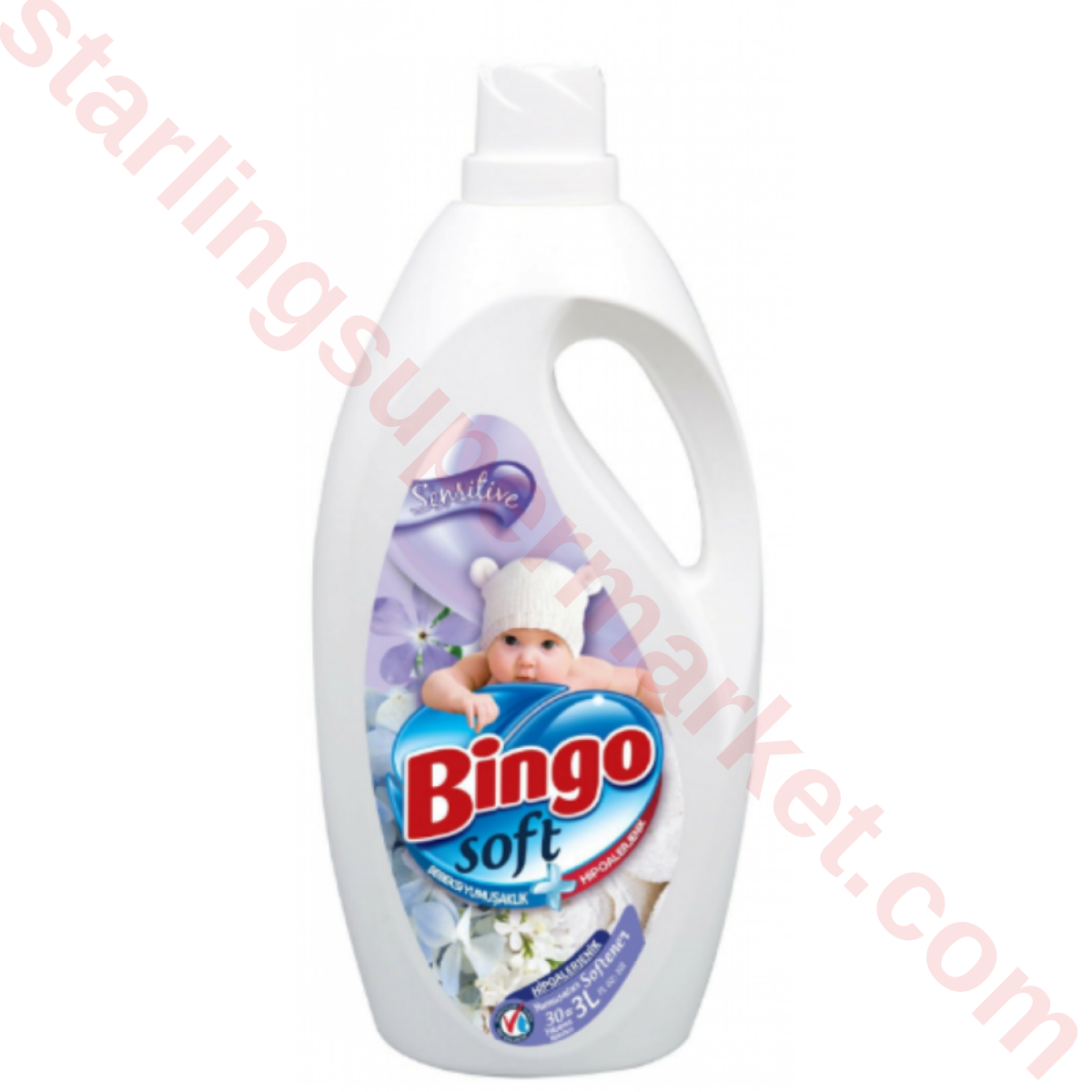 BINGO SOFT YUMUSATICI SENSETIVE 3000 ML