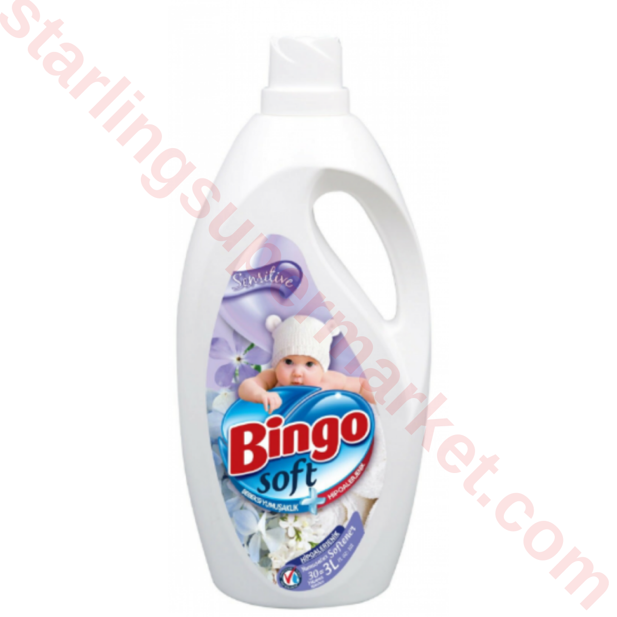 BINGO SOFT YUMUSATICI SENSETIVE 3000 ML