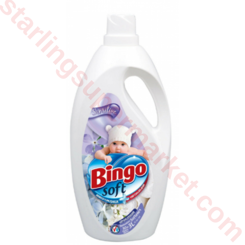BINGO SOFT YUMUSATICI SENSETIVE 3000 ML