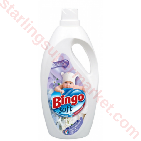 BINGO SOFT YUMUSATICI SENSETIVE 3000 ML