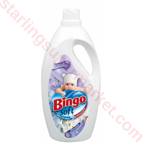 BINGO SOFT YUMUSATICI SENSETIVE 3000 ML