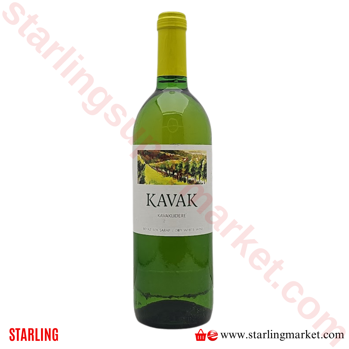 KAVAKLIDERE KAVAK BEYAZ SARAP 75 CL
