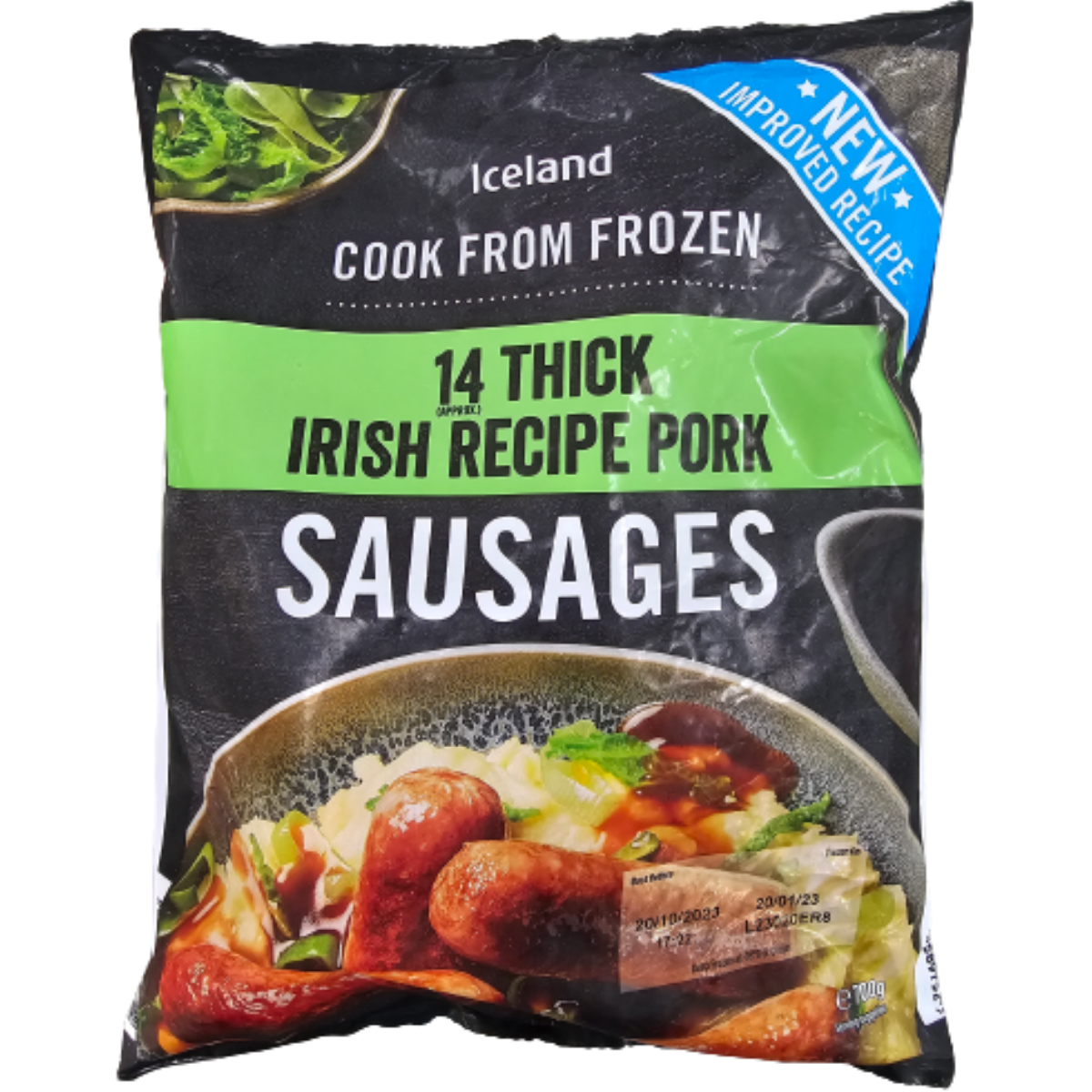 ICELAND PORK SAUSAGES 14PK