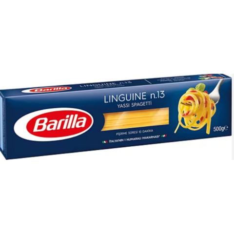 BARILLA MAKARNA SPAGHETTI YASSI 500 G