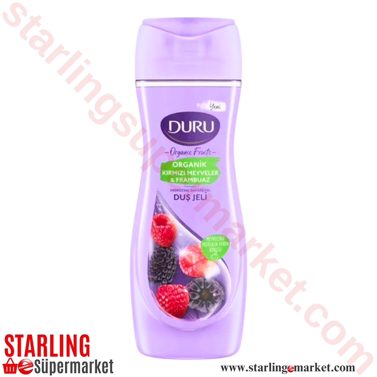 DURU DUS JELI ORGANIC FRUITS KIRMIZI MEYVEL 450 ML