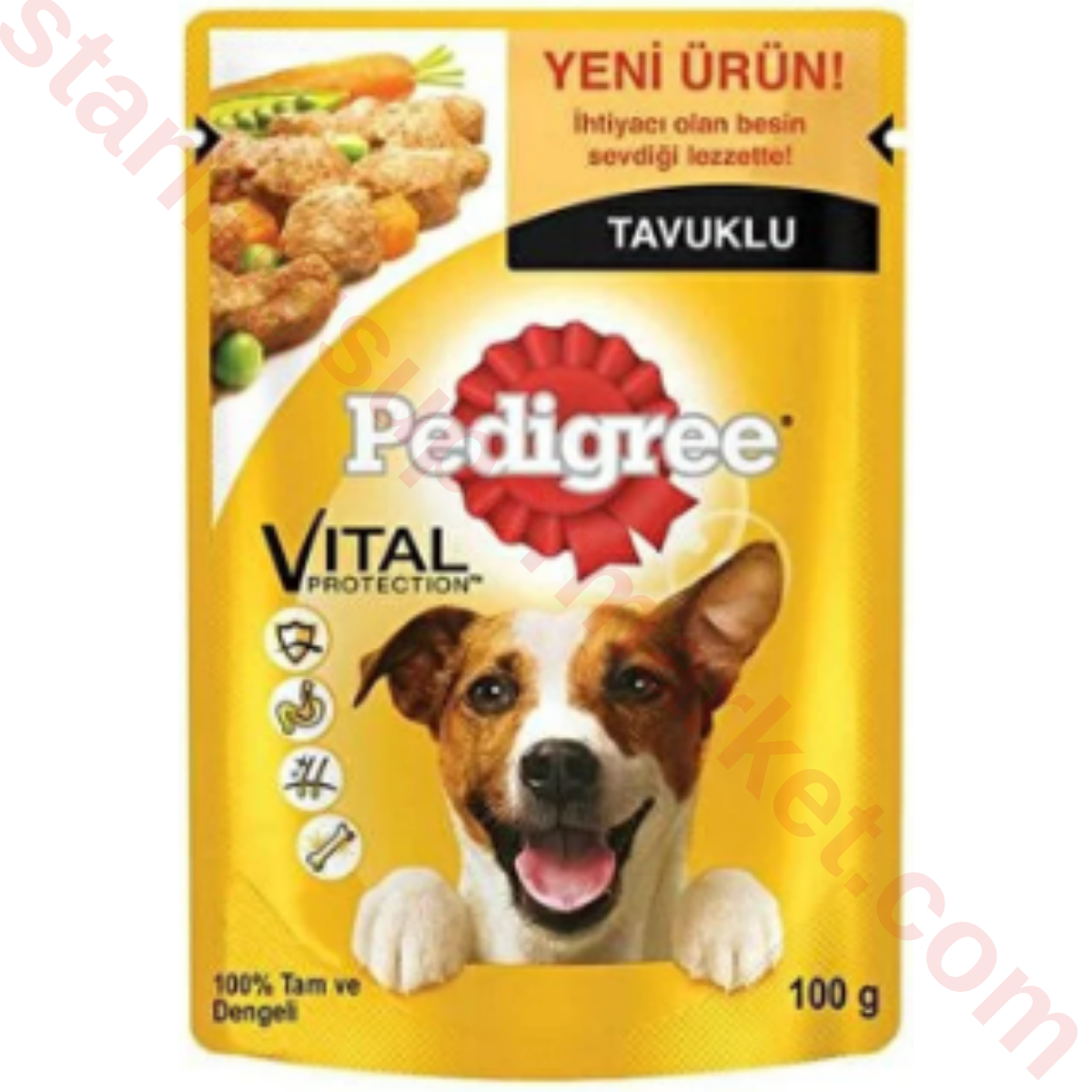 PEDIGREE KOPEK MAMASI ISLAK TAVUK 100 G