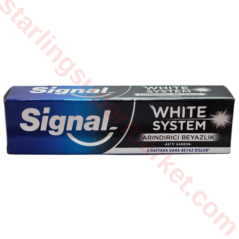 SIGNAL DIS MACUN WHITE SYSTEM ARINDIRICI BEY 75 ML