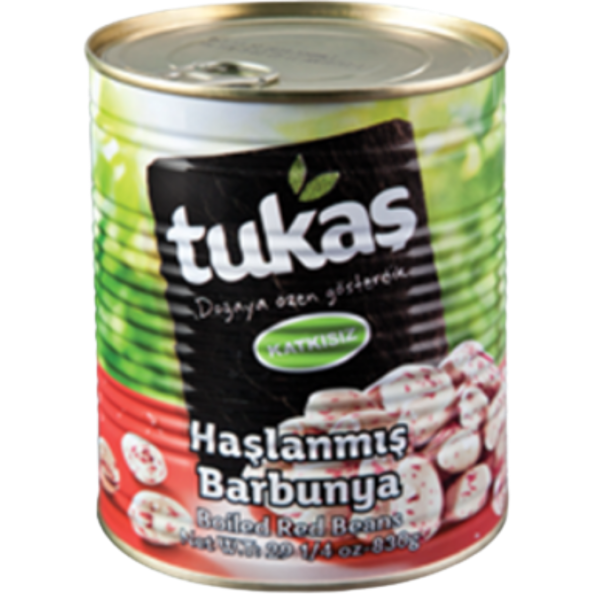 TUKAS HASLANMIS BARBUNYA TENEKE 800 G