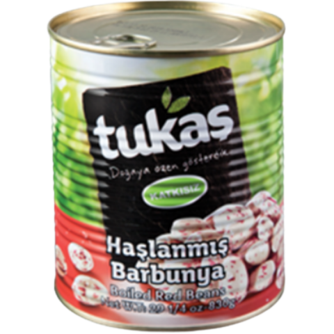 TUKAS HASLANMIS BARBUNYA TENEKE 800 G