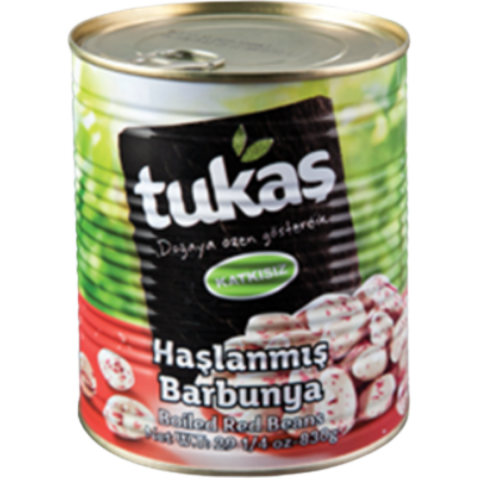 TUKAS HASLANMIS BARBUNYA TENEKE 800 G