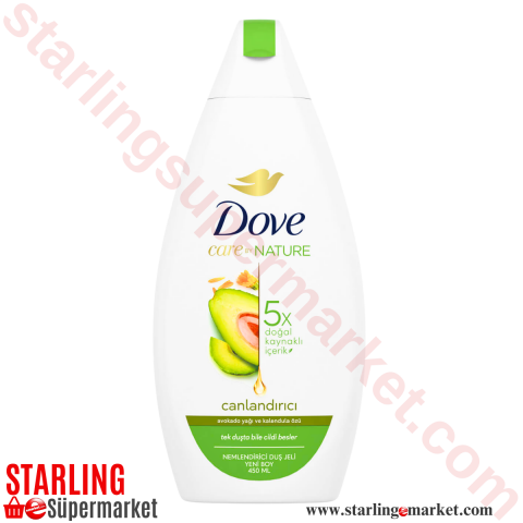 DOVE DUS JELI AVOKADO KALENDULA 450 G