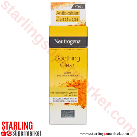 NEUTROGENA SOOTHING CLEAR YAGSIZ YUZ NEMLEN 75 ML
