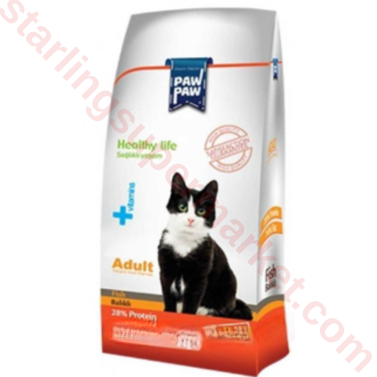 PAW PAW KEDI MAMASI KURU ADULT FISH 1.5 KG