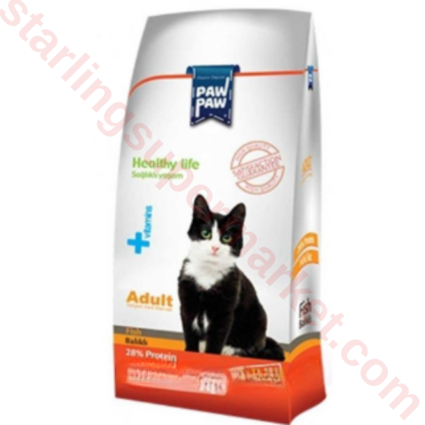 PAW PAW KEDI MAMASI KURU ADULT FISH 1.5 KG