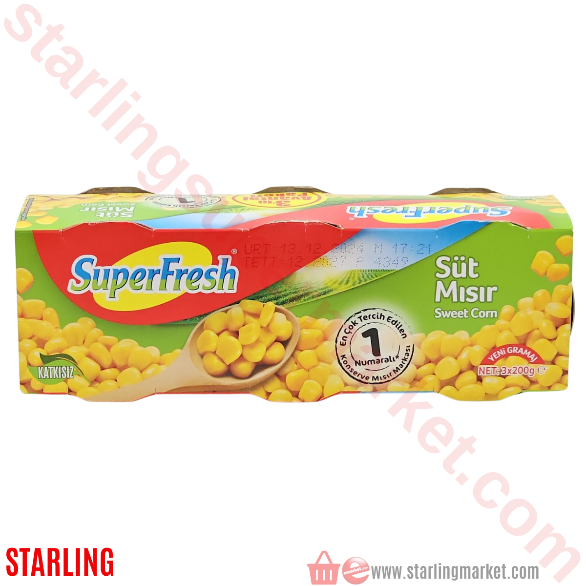 SUPERFRESH MISIR KONSERVE 3 LU 220 G