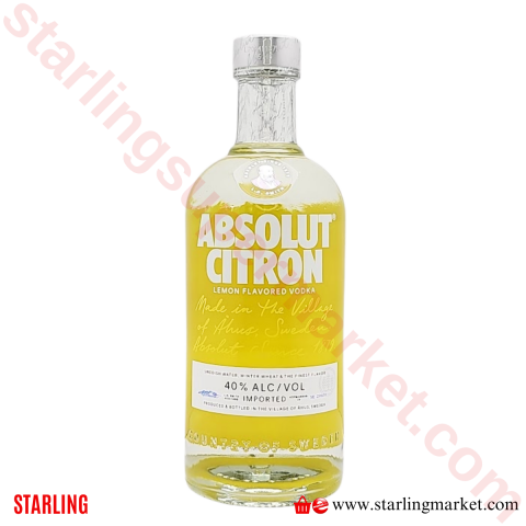 ABSOLUT VODKA CITRON 70 CL