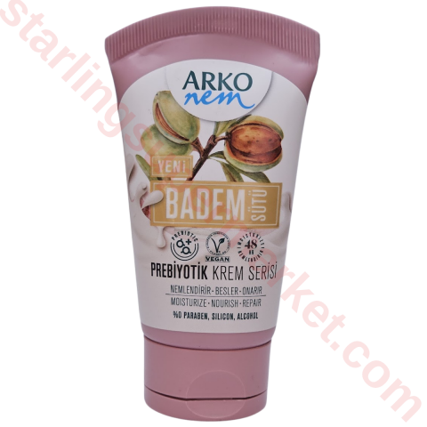 ARKO NEM PREBIYOTIK BADEM SUTU TUP 60 ML