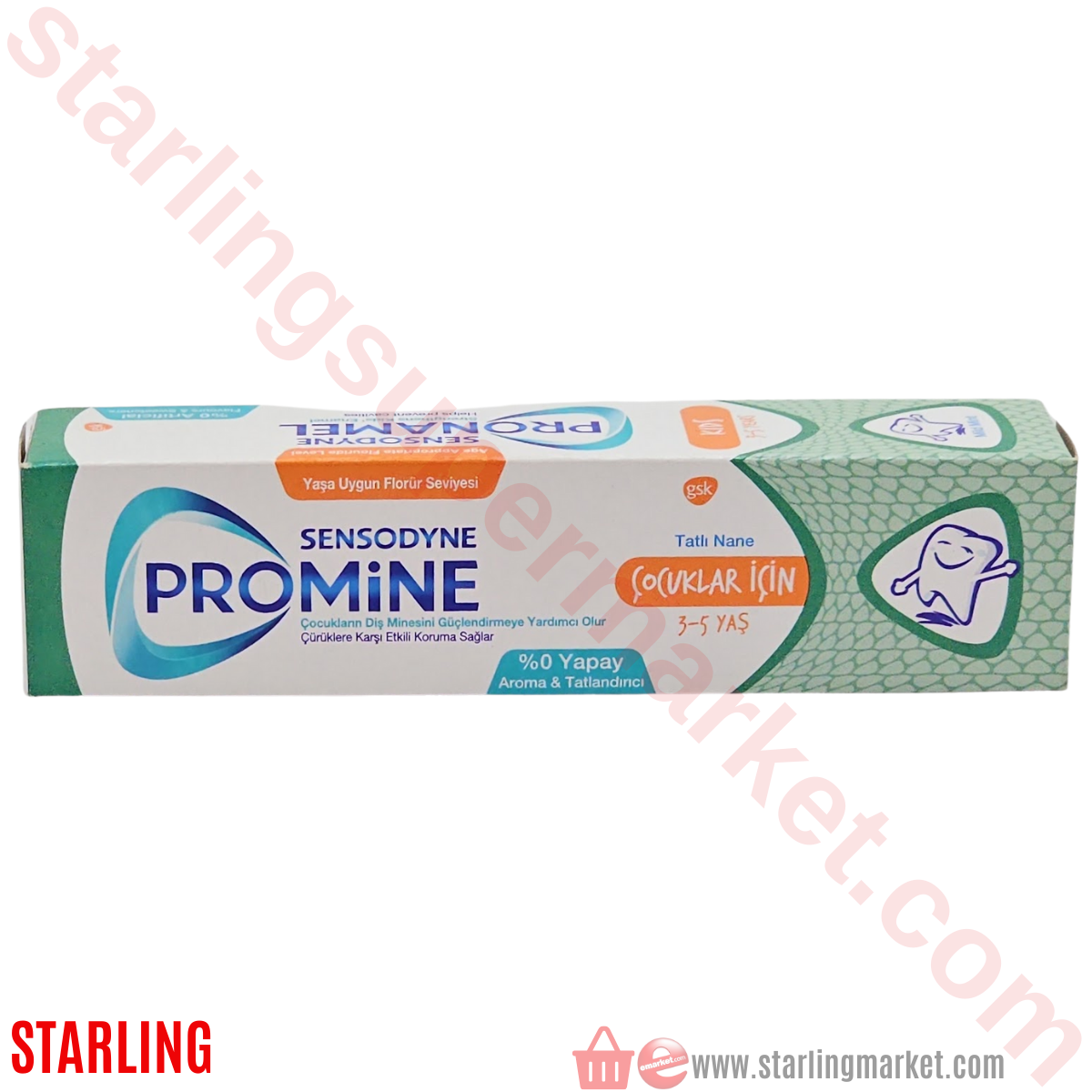 SENSODYNE DIS MACUNU PROMINE COCUK 3-5 YAS 50 ML