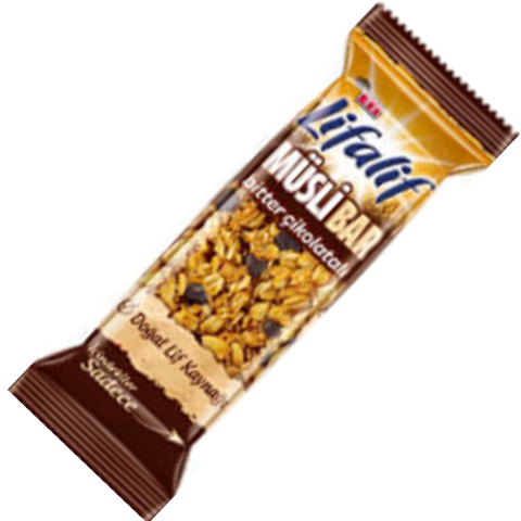 ETI LIFALIF MUSLI BITTER CIKOLATALI BAR 35 G