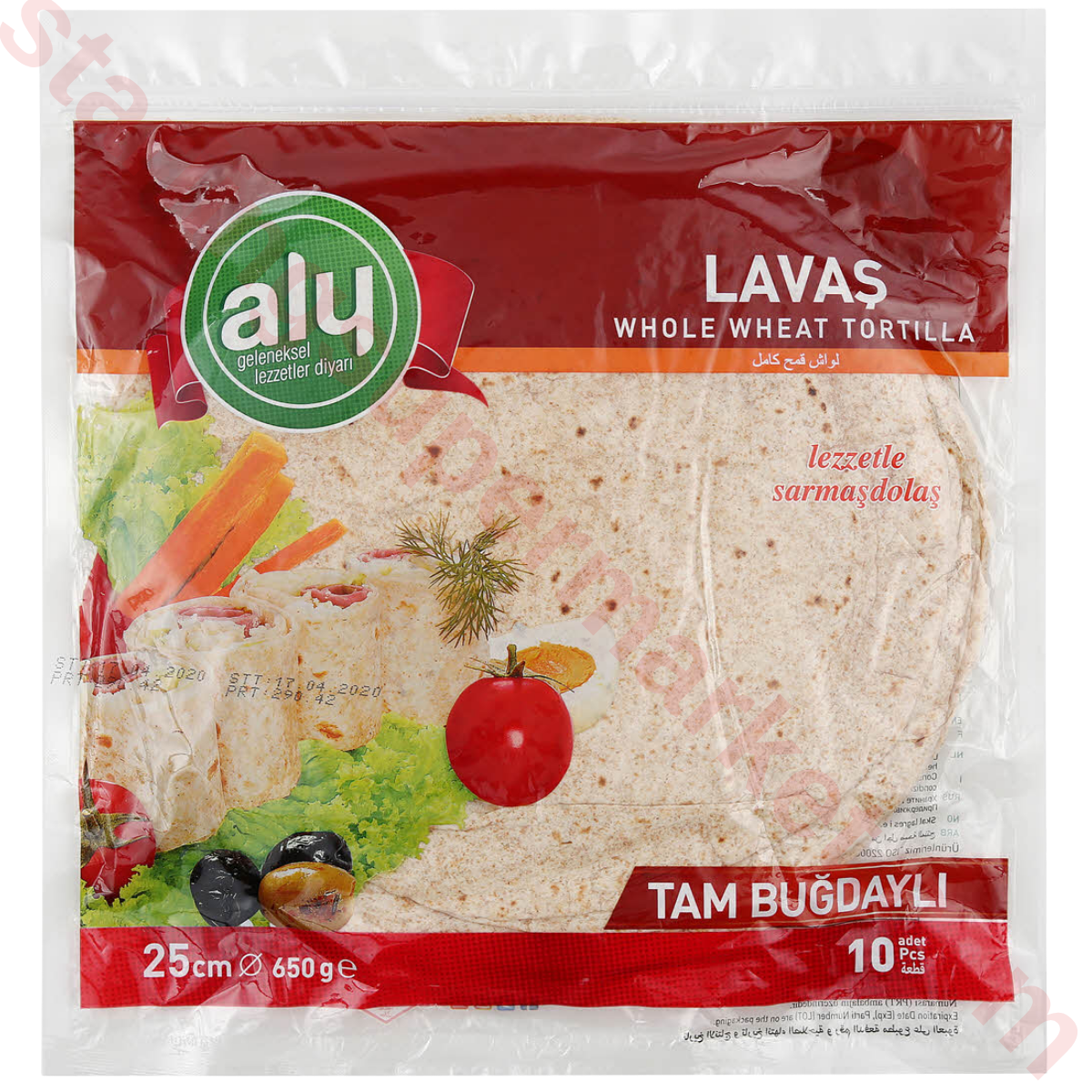 ALY LAVAS TAM BUGDAYLI 25 CM 10 LU