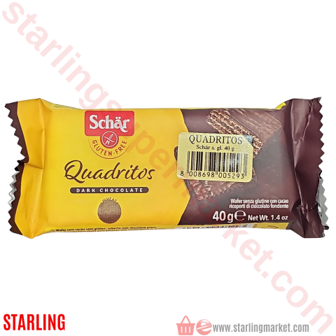 SCHAR GOFRET QUADRITOS 40 G