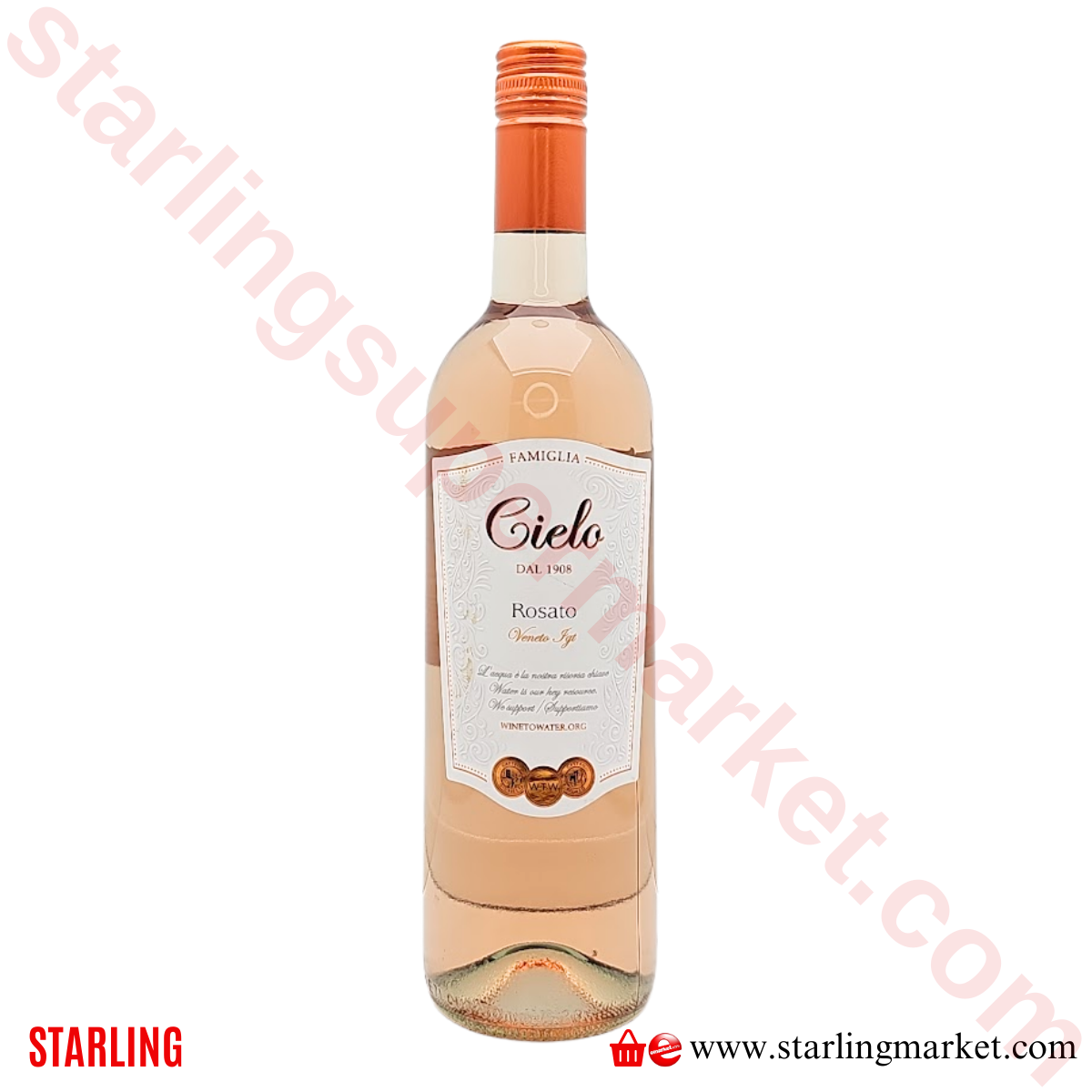CIELO 1908 ROSATO 75 CL