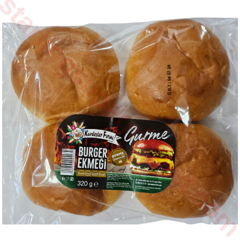 KARDESLER GURME HAMBURGER EKMEGI 4 LU 320 G