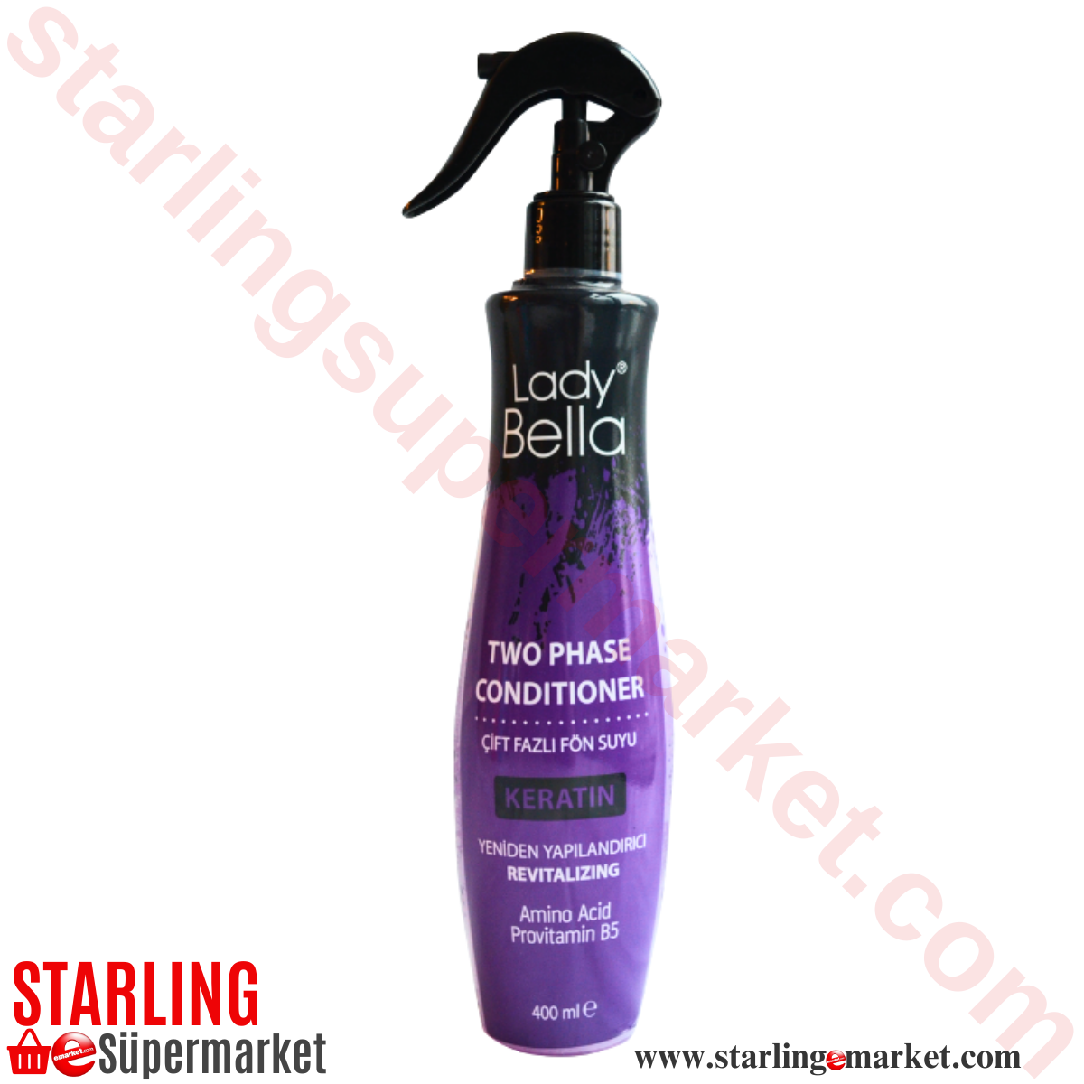 LADY BELLA KERATIN 2 FAZLI FON SUYU 400 ML