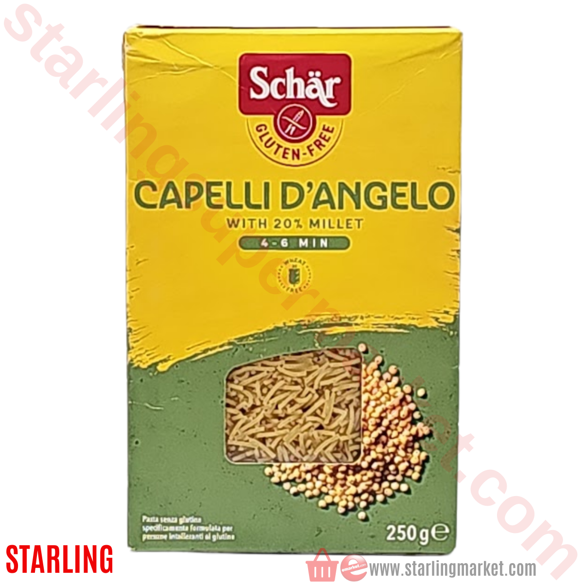 SCHAR MAKARNA CAPELLI DANGELO 250 G
