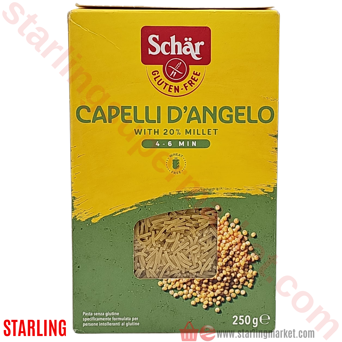 SCHAR MAKARNA CAPELLI DANGELO 250 G
