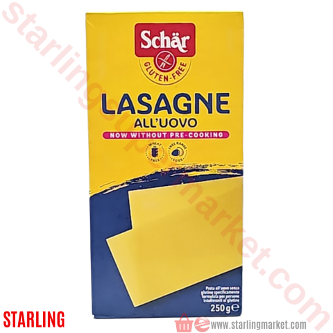 SCHAR MAKARNA LAZANYA GLUTEN FREE 250 G