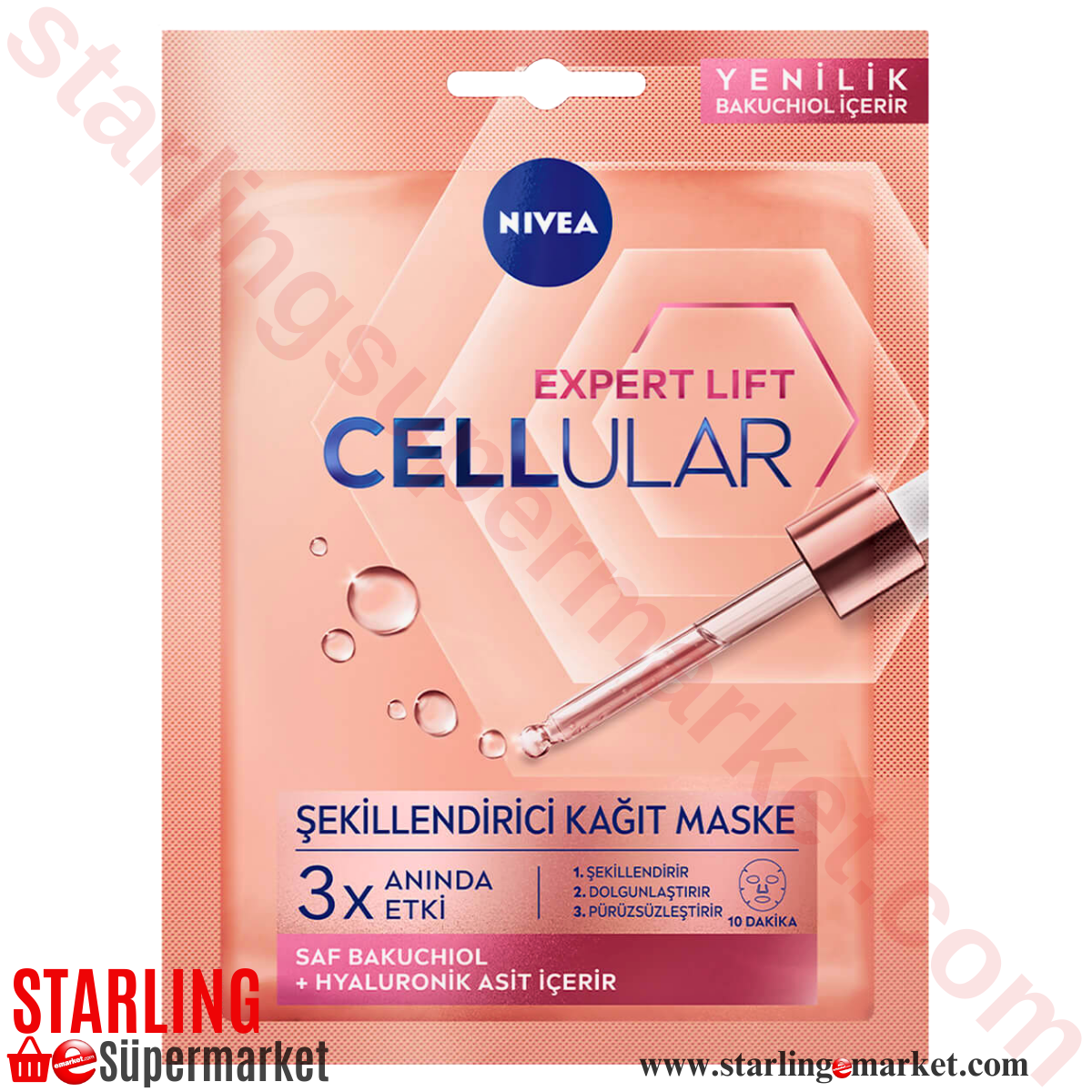 NIVEA CELLULAR CILT DOLGUNLASTIRICI MASKE