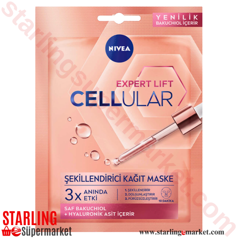 NIVEA CELLULAR CILT DOLGUNLASTIRICI MASKE