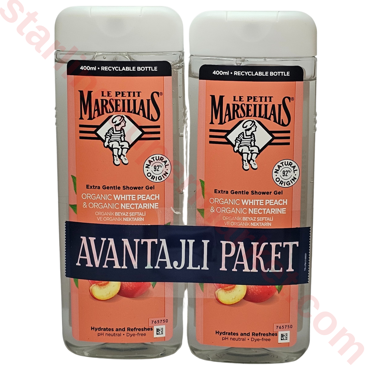 LPM DUS JELI SEFTALI VE NEKTARIN 2*400 ML