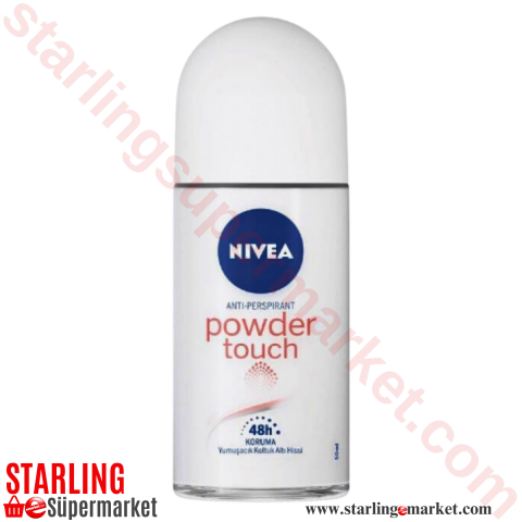 NIVEA ROLL ON KADIN POWDER TOUCH 50 ML