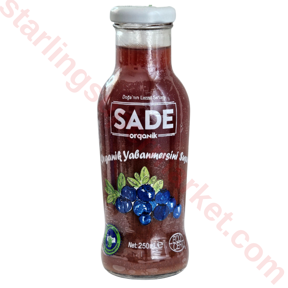 SADE ORGANIK YABAN MERSINI SUYU 250 ML