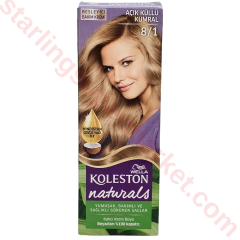 WELLA KOLESTON NATURALS KULLU ACIK KUMRAL 8-1